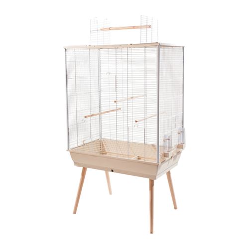 Comparer les prix de Zolux - Cage à oiseaux Neo Jili XL beige