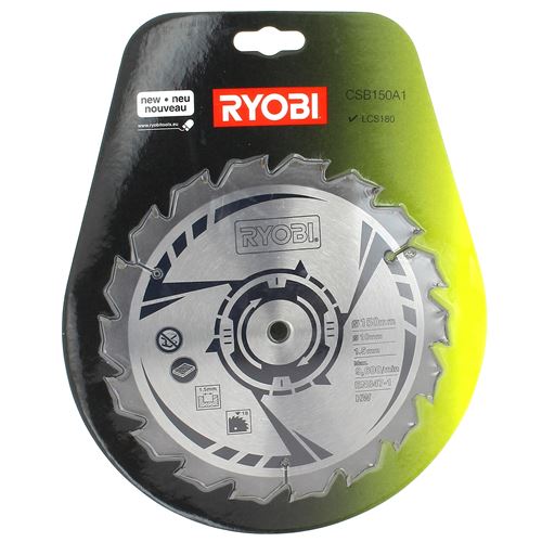 Lame Scie Circulaire 150X10 18 Dents One - Scie Circulaire Ryobi