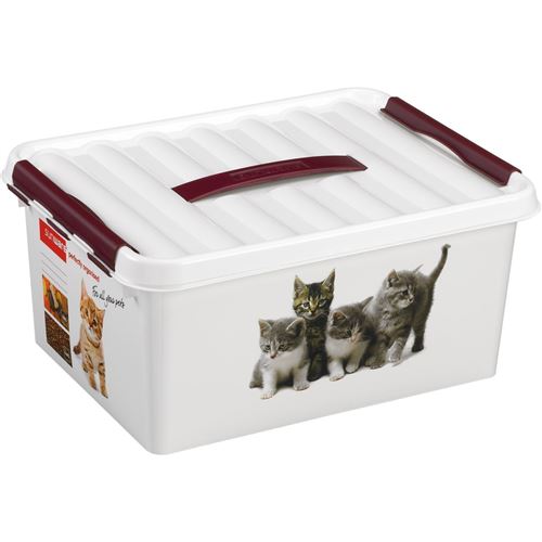 Sunware - Boite Q-line motif animaux 15 litres