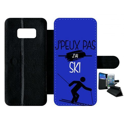 Etui à rabat samsung galaxy s8 j peux pas j ai ski 12