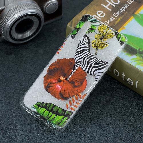 Coque en TPU impression de motif zèbre pour votre Huawei P30