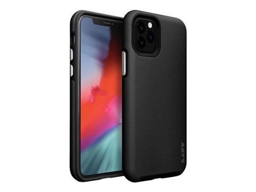 Laut Shield - Achterzijde behuizing voor mobiele telefoon - polycarbonaat, thermoplastic polyurethaan (TPU) - zwart - voor Apple iPhone 11 Pro Max