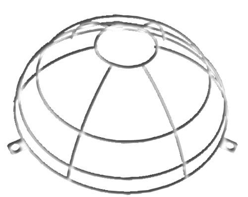 Grille de protection pour détecteur de fumée