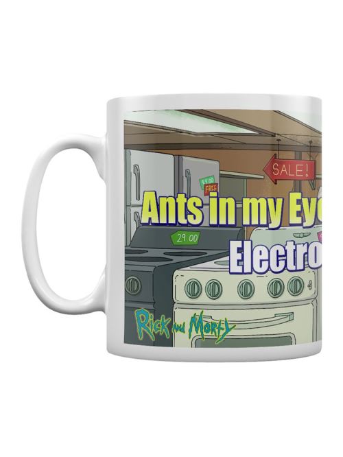 Rick and Morty Tasse Ants in My Eyes Johnson blanc