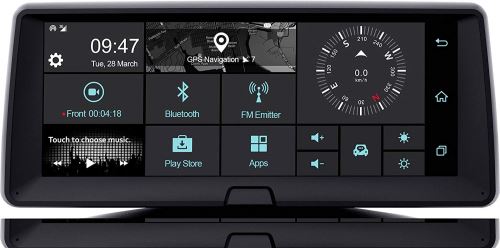 Phonocar Dashcam Avec Gps Vm321e Dashboard Multimediasystem Carte De Europe Á Sd-karte, Mikro