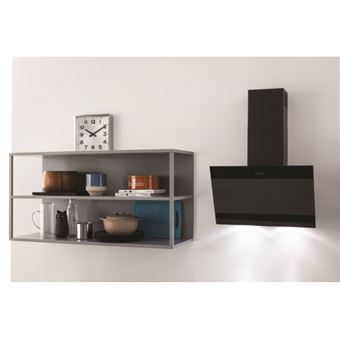 WHIRLPOOL Hotte decorative murale IHVP6.6LMK 3 vitesses, 600m3/h