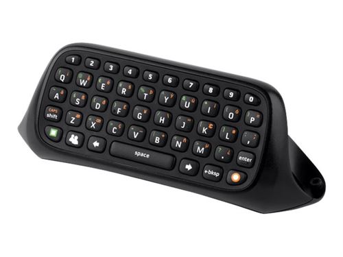 Chatpad noir Microsoft pour Xbox 360