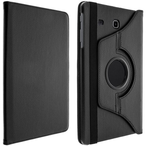 Avizar Noir Housse Pour Samsung Galaxy Tab E 9.6'' Rotative 360° Avec Fontion Support - Image 3