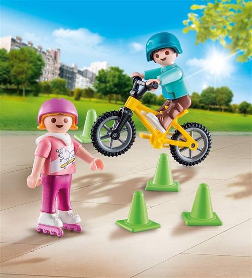 Playmobil Special Plus 70061 Kinder mit Fahrrad und Rollerblades - Playmobil  - Einkauf & Preis | fnac Schweiz