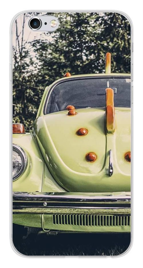 Coque en silicone imprimée compatible iPhone 6 Plus iPhone 6S Plus Coccinelle