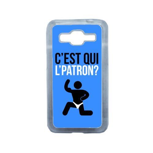 Coque c est qui l patron 12 compatible samsung core prime transparent