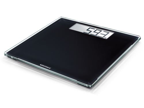 Soehnle 63860 Style Sense Comfort 400 Pèse-personne numérique Plastique Noir 37,5 x 36,5 x 3,3 cm
