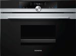 Siemens iQ700 CD634GAS0 - Four à vapeur - intégrable - niche - largeur : 56 cm - profondeur : 55 cm - hauteur : 45 cm - acier inoxydable