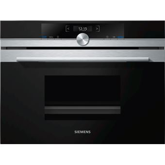 Siemens iQ700 CD634GAS0 - Four à vapeur - intégrable - niche - largeur : 56 cm - profondeur : 55 cm - hauteur : 45 cm - acier inoxydable