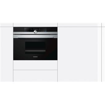 Siemens iQ700 CD634GAS0 - Four à vapeur - intégrable - niche - largeur : 56 cm - profondeur : 55 cm - hauteur : 45 cm - acier inoxydable