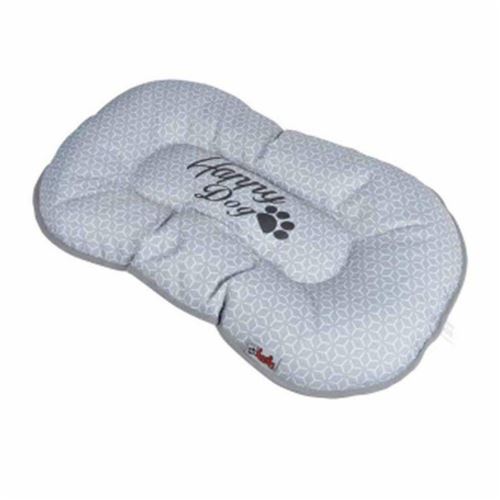 Meilleurs prix pour Coussin flocon rectangle pour animaux - Imprimé géométrique - Gris - L 69 x l 39 cm