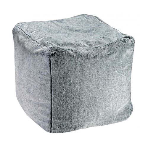Pouf Heta ombre 40 x 40 x 40 cm Vivaraise