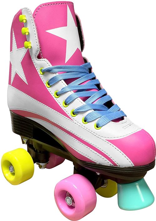 Stamp patins à roulettes Quad girls rose