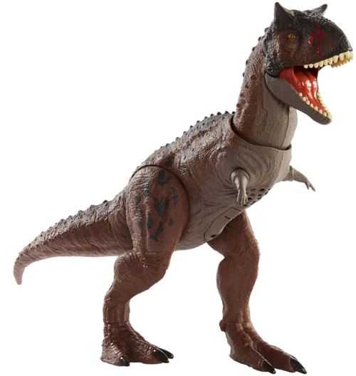 Jurassic World dinosaure Carnotaurus Toro garçons 39 cm marron