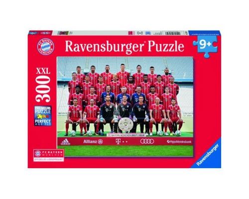 Puzzle 300 Pièces : Pièces XXL - FC Bayern Saison 2017/2018, Ravensburger