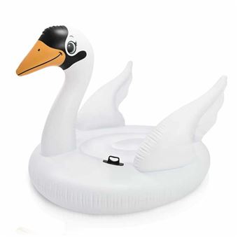 Bouée à chevaucher Intex Cygne géant