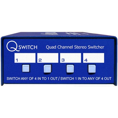 ARX Audibox Qswitch patchbay commutable