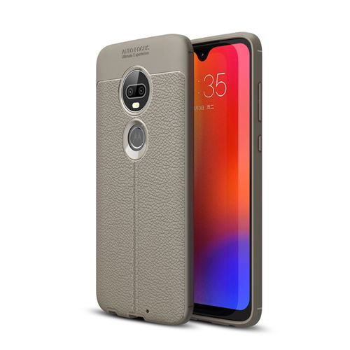 Coque en TPU gris pour votre Motorola Moto G7