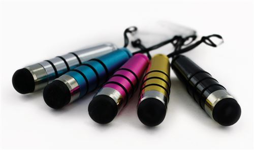 Mini Stylet x5 pour IPHONE 8 Smartphone Tablette Ecrire Universel Lot de 5