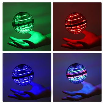 Balle Volante Lumineuse LED à Effet Boomerang - Bleu
