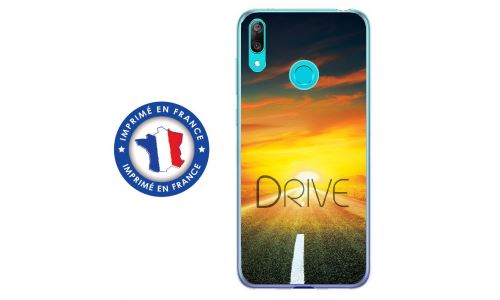 Coque souple pour Huawei Y7 (2019) avec impression Motifs Drive