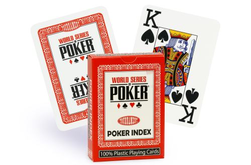 Cartes WSOP Poker / Jumbo rouge