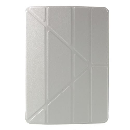 Etui en PU origami de soie blanc pour votre Apple iPad Pro 11-inch (2018)