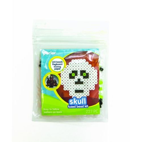 Perler Fused Kit de perles, crâne