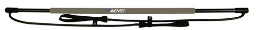 Avento FORMATION FITNESS BAR NOIR AVEC GRIS 130 CM