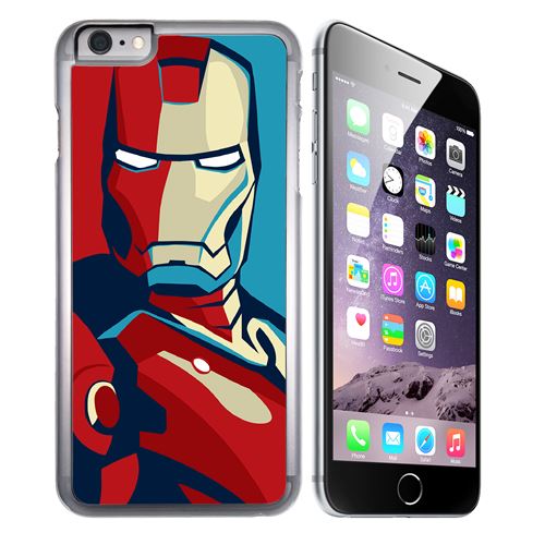 Coque pour iPhone 7 iron man design affiche