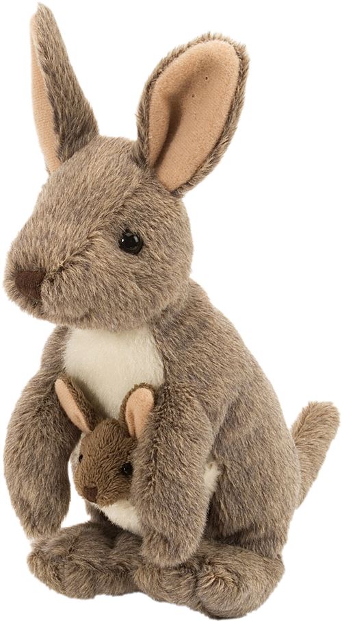 Wild Republic Marron Peluche Kangourou Junior 20 Cm En Peluche