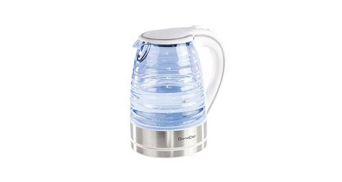 Bouilloire en verre 1,7 L Blanche - DOD128W
