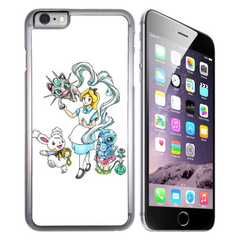 Coque pour iPhone 6 et iPhone 6S alice au pays des merveilles pokémon