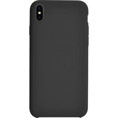Bigben Connected - Coque de protection pour téléphone portable - silicone - noir - pour Apple iPhone XS Max