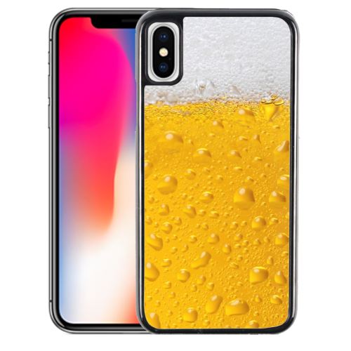 Coque pour iPhone XS bière beer