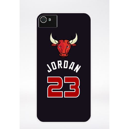 Coque Chicago Jordan 23 Compatible Iphone 4 Transparent