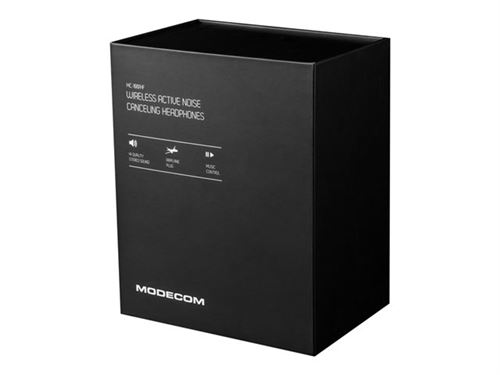 Modecom S-MC-1001HF &eacute;couteur/casque &Eacute;couteurs Avec fil Arceau Musique Bluetooth Noir - Neuf