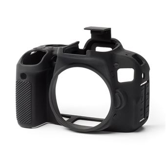 Coque Silicone EasyCover Pour Nikon D5 – Protection Anti-chocs, Design Sur Mesure, Noir