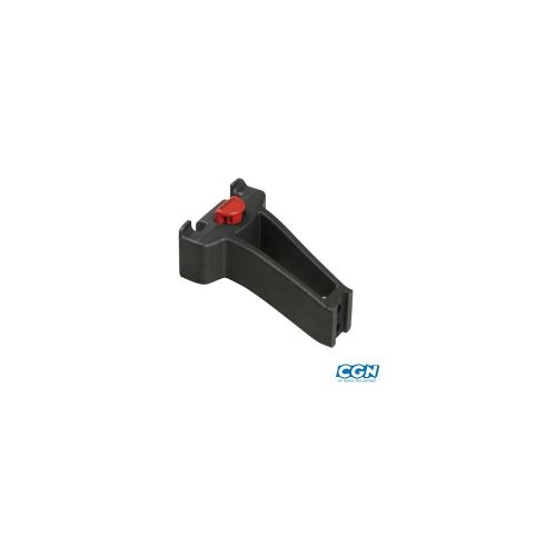 Fixation klickfix avant longue pour panier/sacoche sur tube de direction