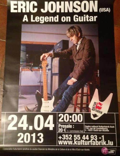Eric JOHNSON - 60x80 cm - AFFICHE / POSTER