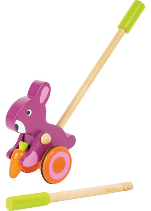 Lapin À Pousser Avec Carotte