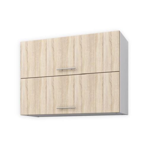 OBI Meuble haut de cuisine L 80 cm - Decor chene clair