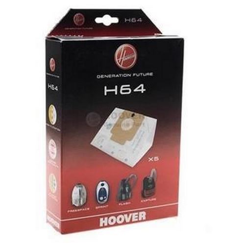 Boite De 5 Sacs H64 (146020-28327) Aspirateur 35600637 Hoover - 146020_3662894522999