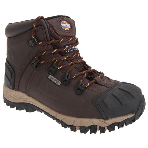 Dickies Medway - Chaussures montantes de sécurité - Homme (45 FR) (Marron) - UTBC283