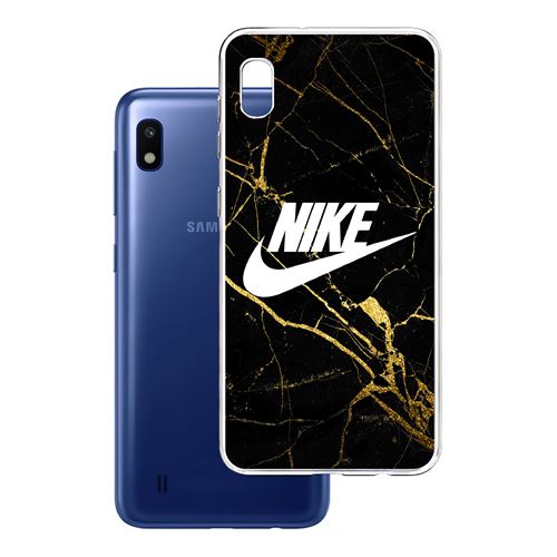 Coque pour Samsung Galaxy A10 -  Nike Logo Gold Marbre